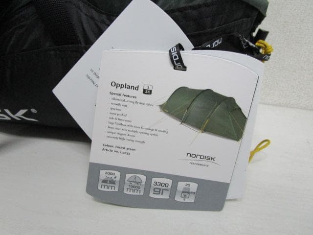 d*3様 新品 NORDISK Oppland 3 SI ノルディスク オップラ