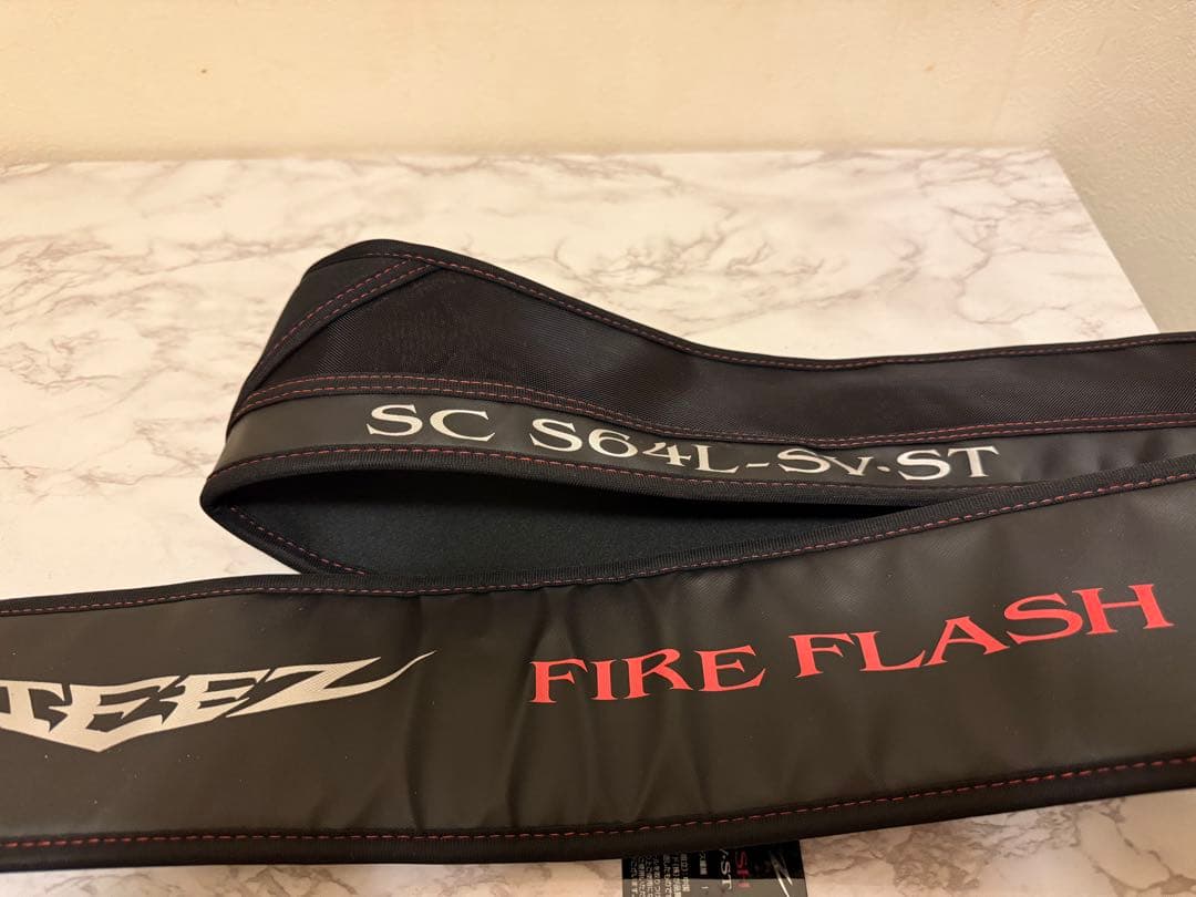 STEEZ スティーズ　FIRE FLASH バスロッド コルクハンドル