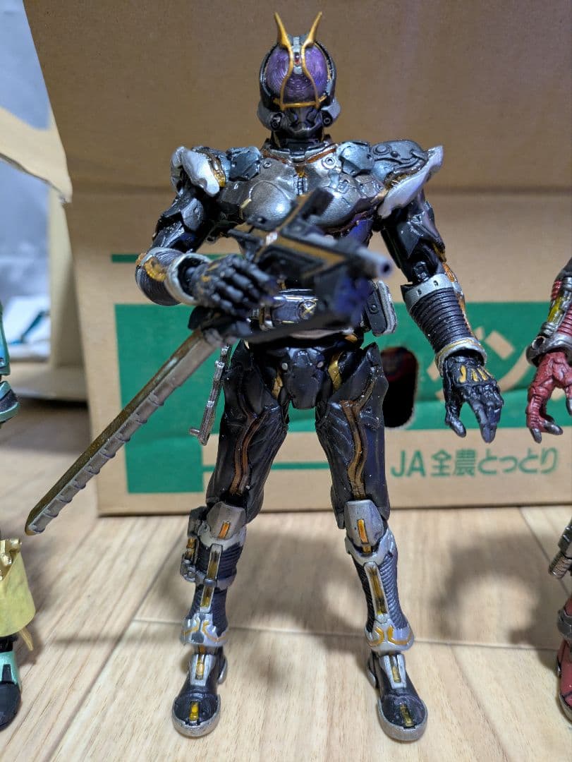 SIC仮面ライダー555 フィギュア 6体セット ウルフオルフェノク付き