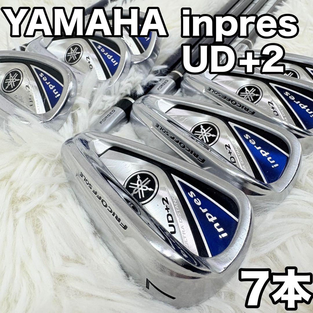 ヤマハ インプレス UD+2 2019 メンズ アイアンセット 7本 ぶっ飛び