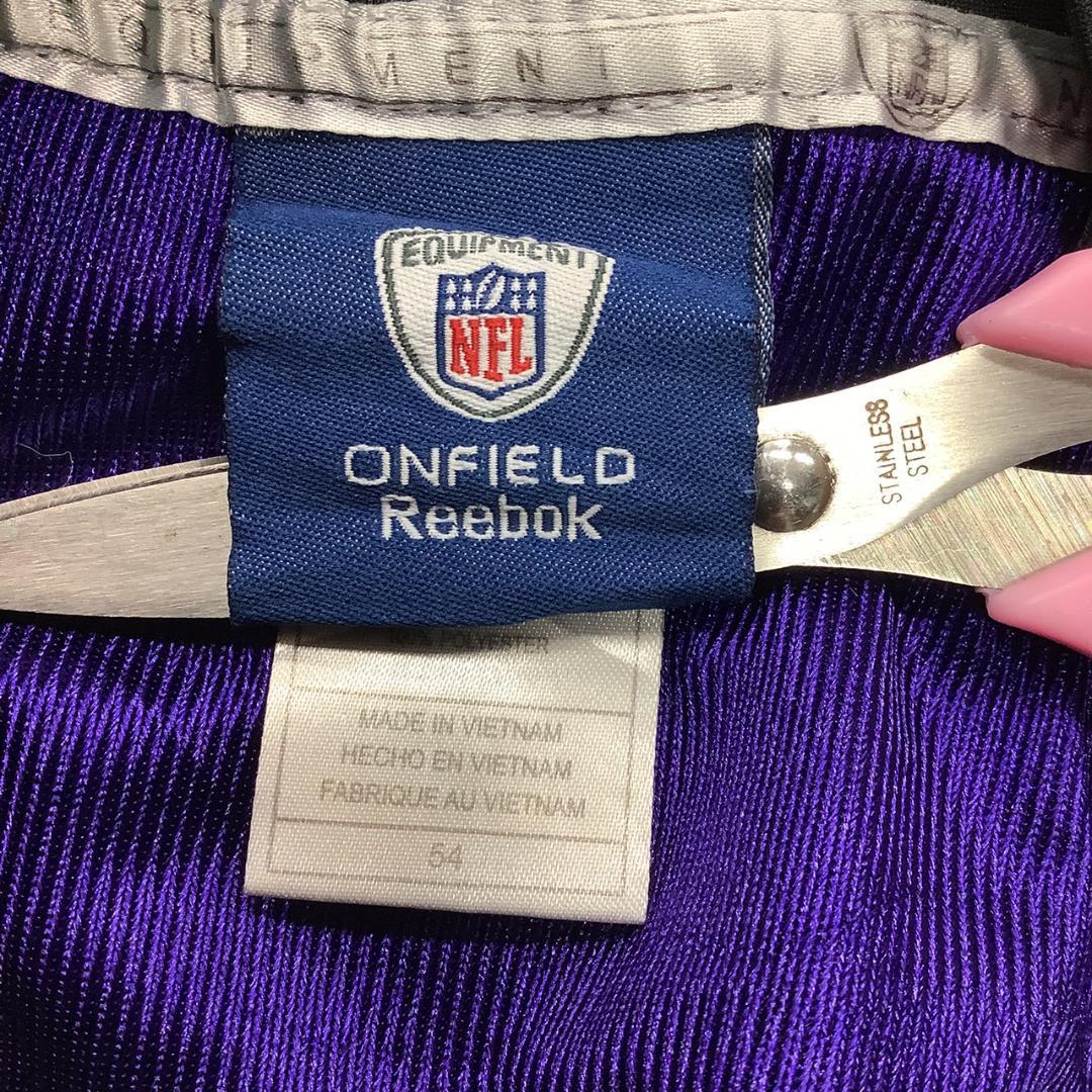 NFL リーボック ボルチモアレイブンズ ゲームシャツ 大きめ メッシュ