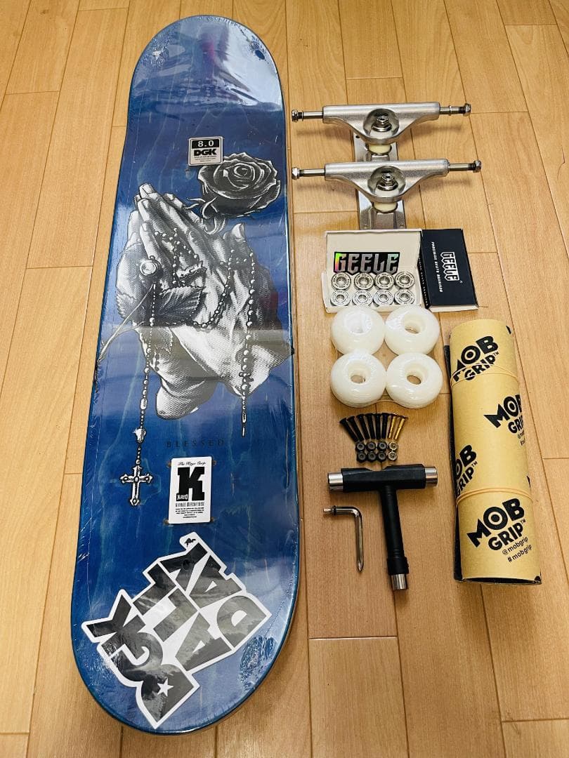 INDYチタン合金製トラック同等品使用　DGKディージーケー　8.0コンプリート
