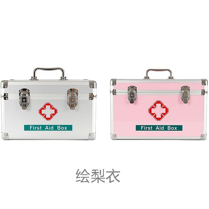 救急箱 薬箱 薬品箱 応急ボックス 多機能収納ケース S:30*17*19cm