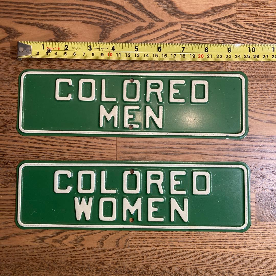 Super rare❗️2vintage l toilet signs