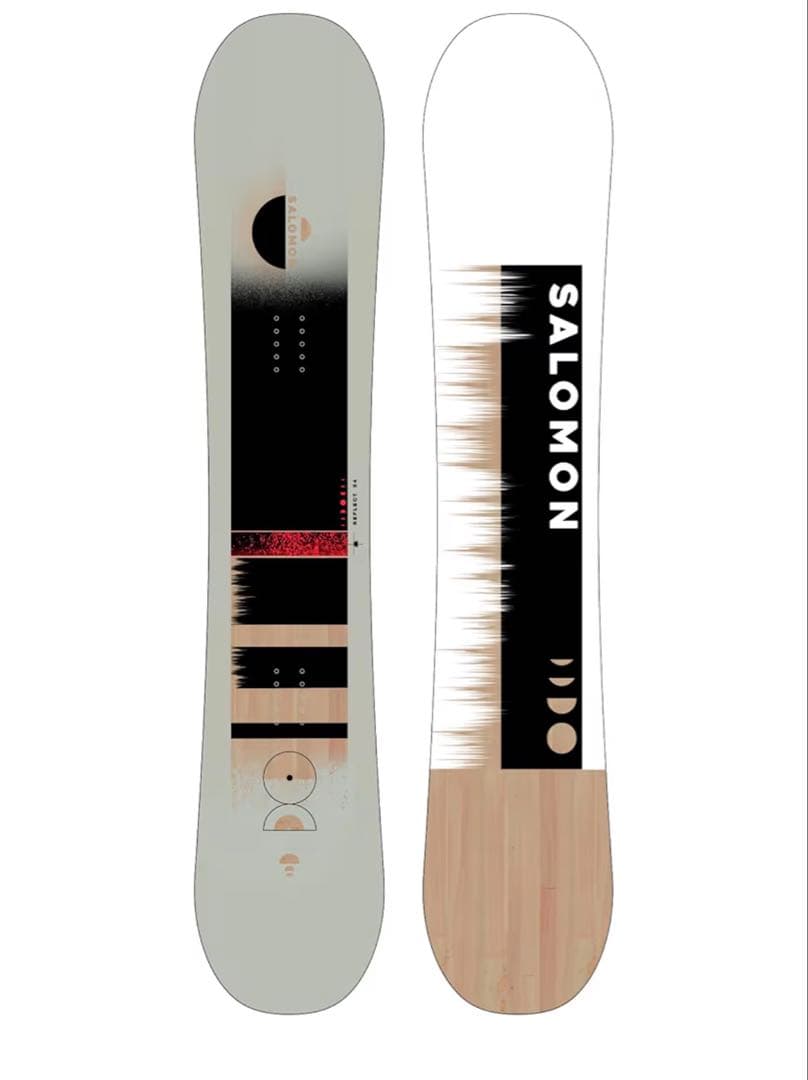 Salomon スノーボード ホワイト ブラック