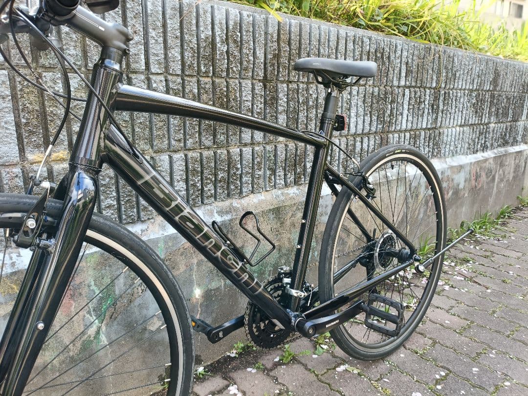 Bianchi C-SPORT1 ブラック 51 カスタム塗装 クロスバイク
