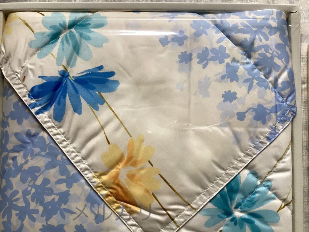 花柄ダウンケット シングルロングサイズ