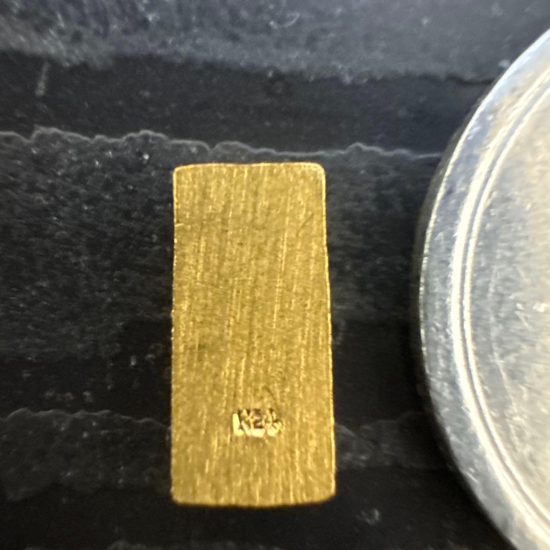99.9純度 小型FINE GOLD24k刻印