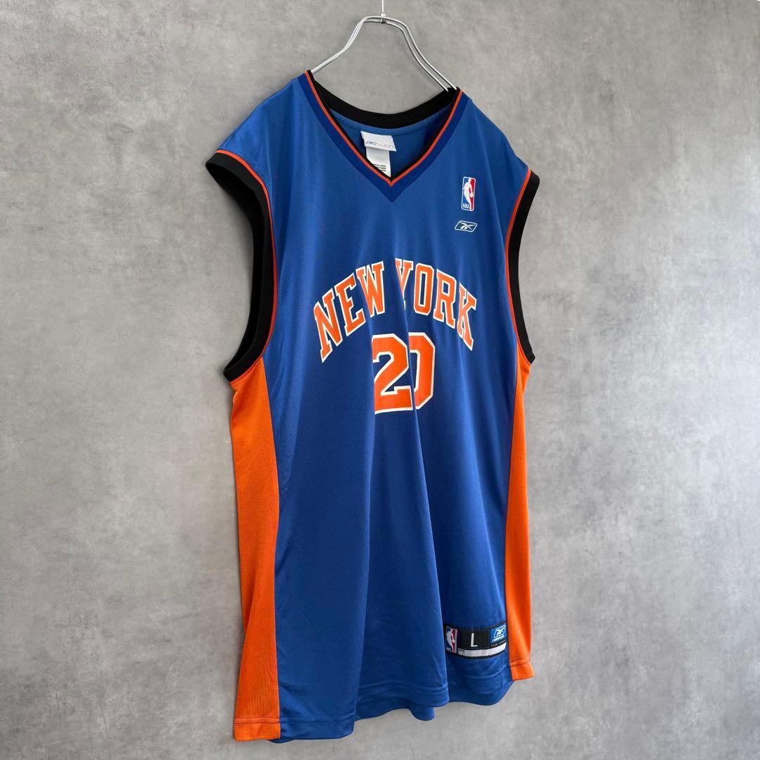 Reebok KNICKS HOUSTON ♯20 ヒューストン ゲームシャツ