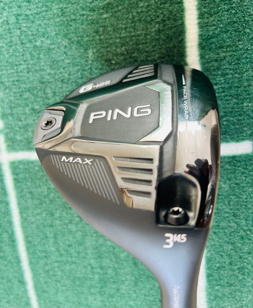 PING G425MAX 3w 5w TOUR2.0 クローム 65S