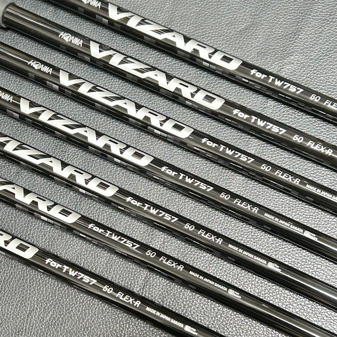 【美品】ホンマ TW757P アイアンVIZARD 50R ぶっ飛び A入り