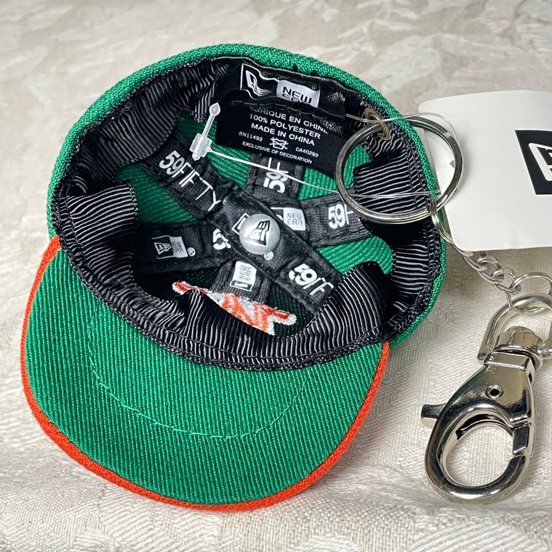 タグ付未使用！ 大洋ホエールズ 湘南カラー NEW ERAキャップ キーホルダー
