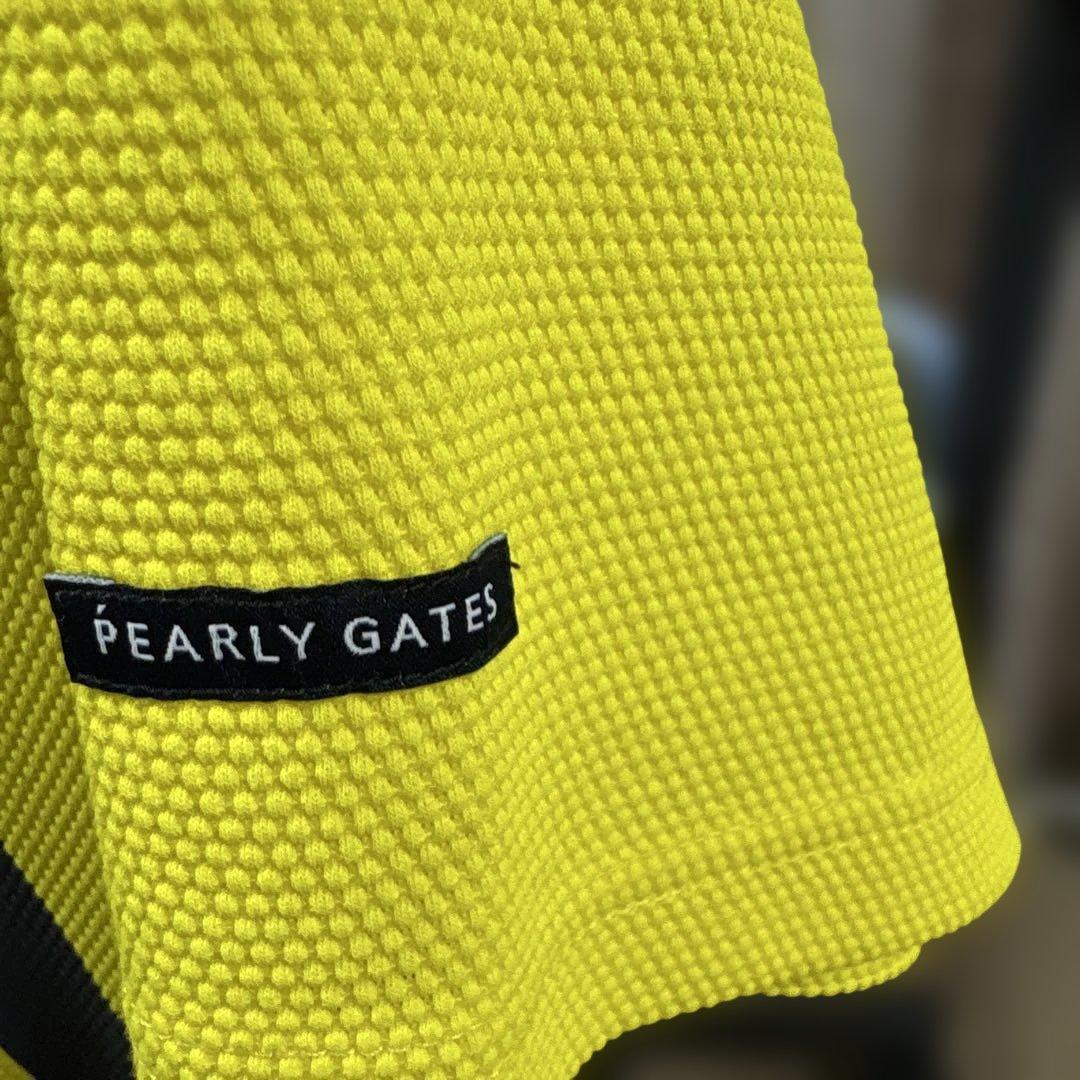 PEARLY GATES イエローポロシャツ
