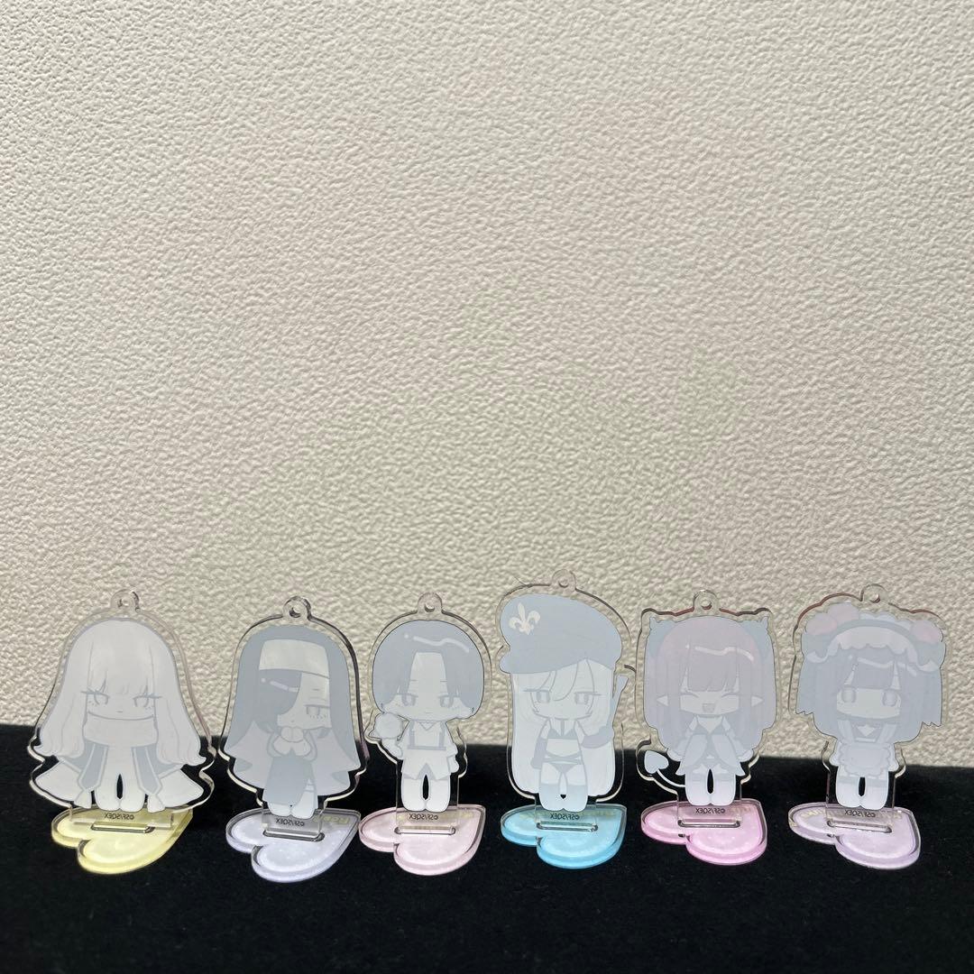着せ恋展　トレーディングアクリルキーホルダー全種セット
