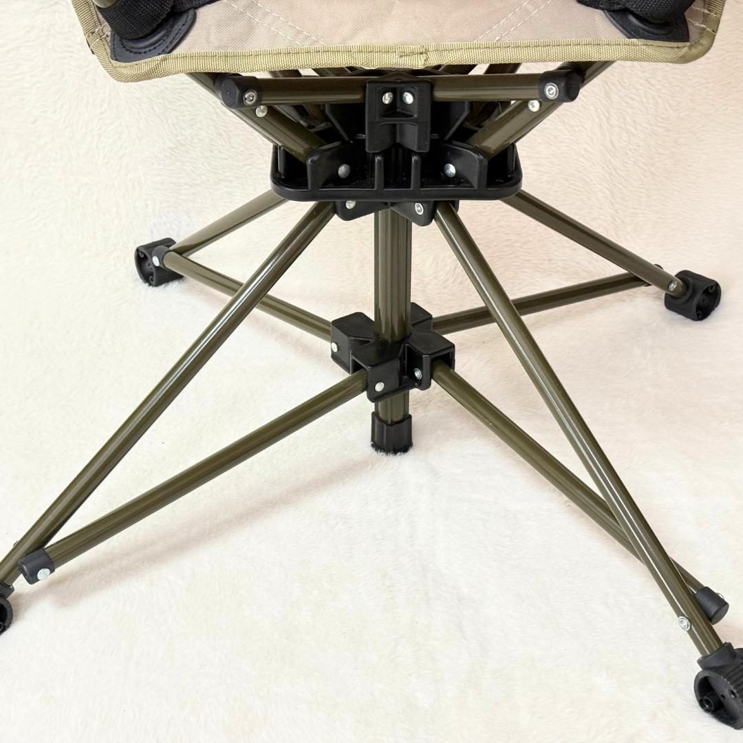 ⭐美品　OUTPUT LIFE SWIVEL CHAIR　キャンプ　ベージュ