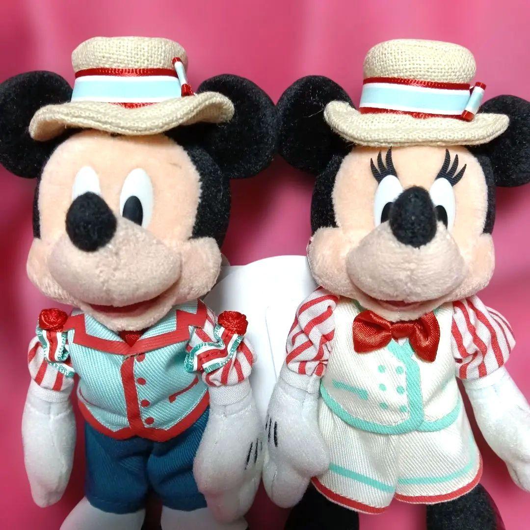 東京ディズニーシー＊ミッキー・ミニー＊ぬいぐるみバッジ＊トイ・ストーリーマニア