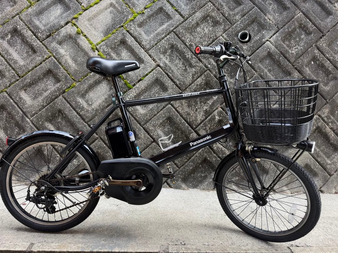 Panasonic ベロスターミニ　電動アシスト自転車 前カゴ付き