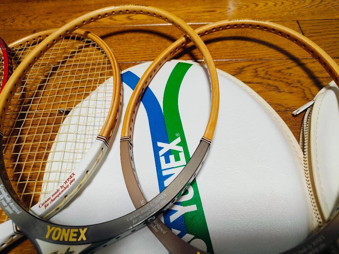 YONEX ヨネックス バドミントン ラケット ヴィンテージ レトロ 木製