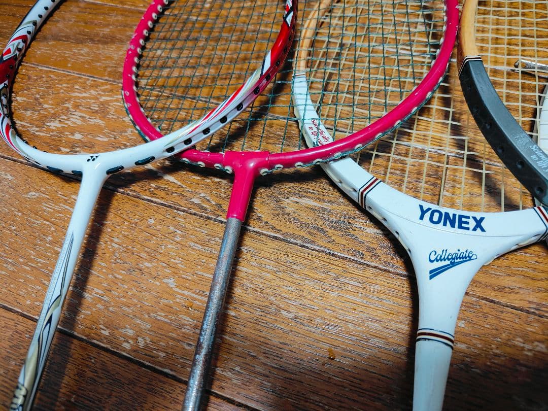 YONEX ヨネックス バドミントン ラケット ヴィンテージ レトロ 木製