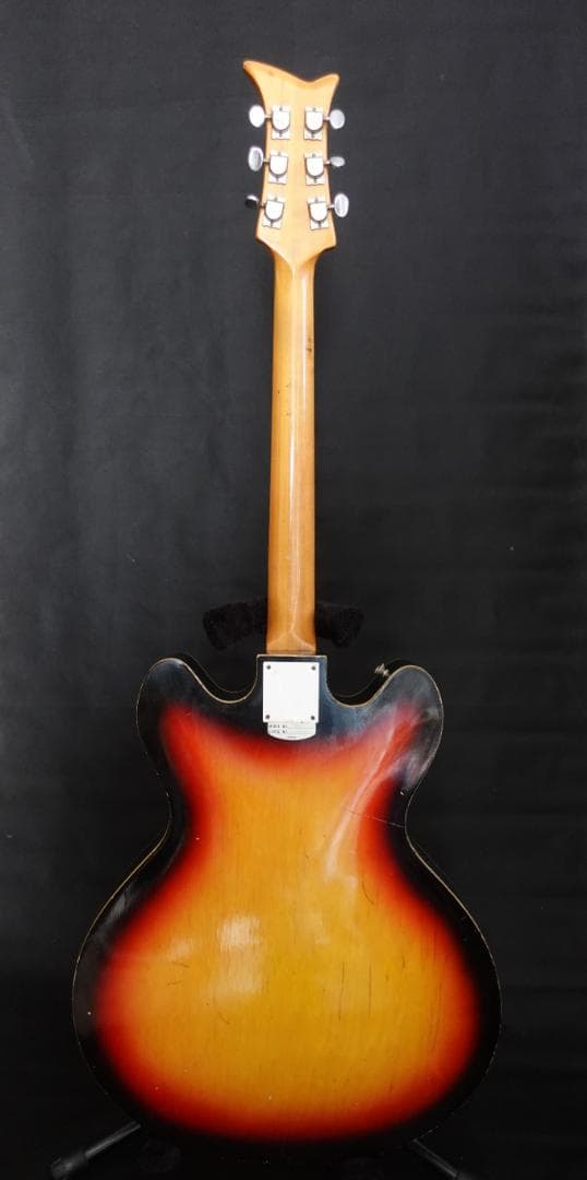 【期間限定値下げ】60年代製 Teisco Vegas-66 フルアコギター