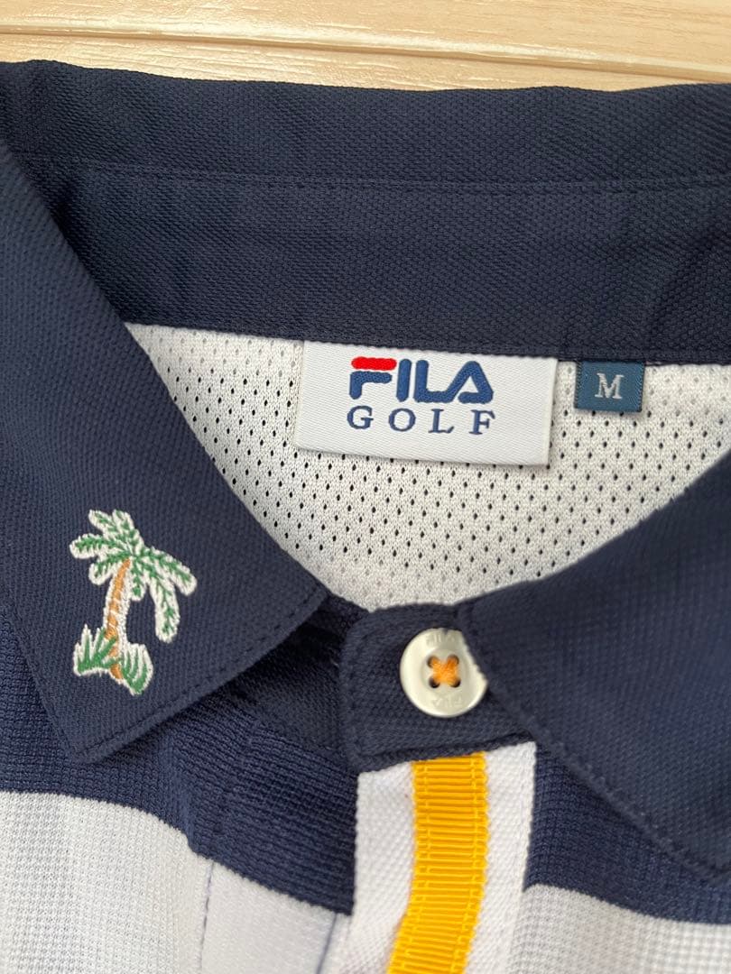 FILA フィラ レディース ゴルフウェア 半袖 ワンピース ボーダー セット