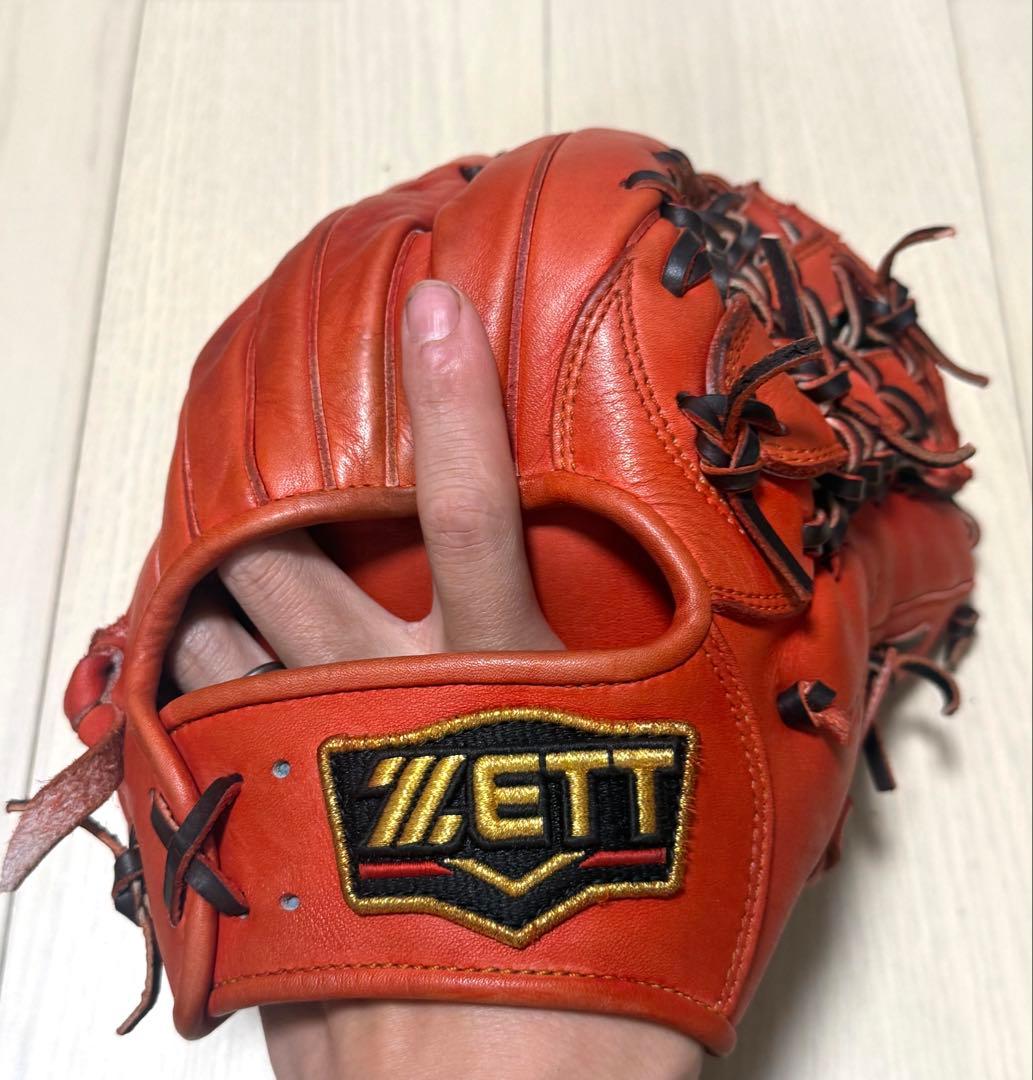 ZETTプロステイタス軟式外野手グラブ
