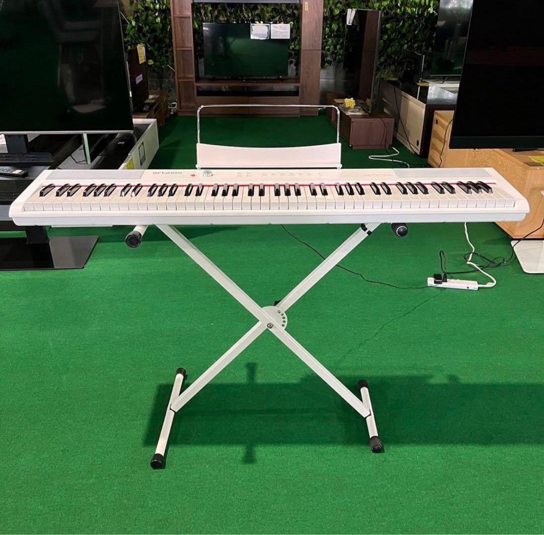 Artesia 電子ピアノ Performer ホワイト 楽器 W035