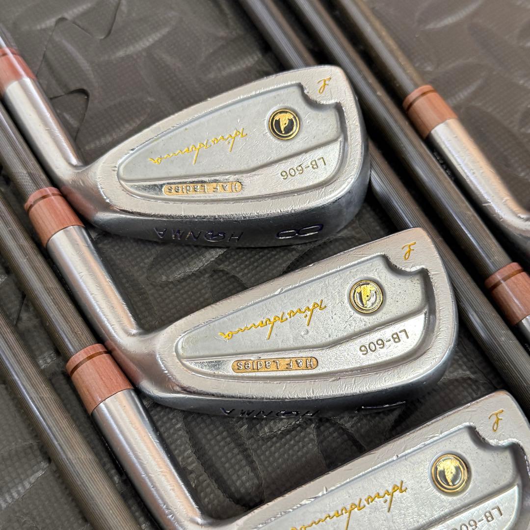 HONMA LB606 レディース アイアン 7本 NEW TITANIUM
