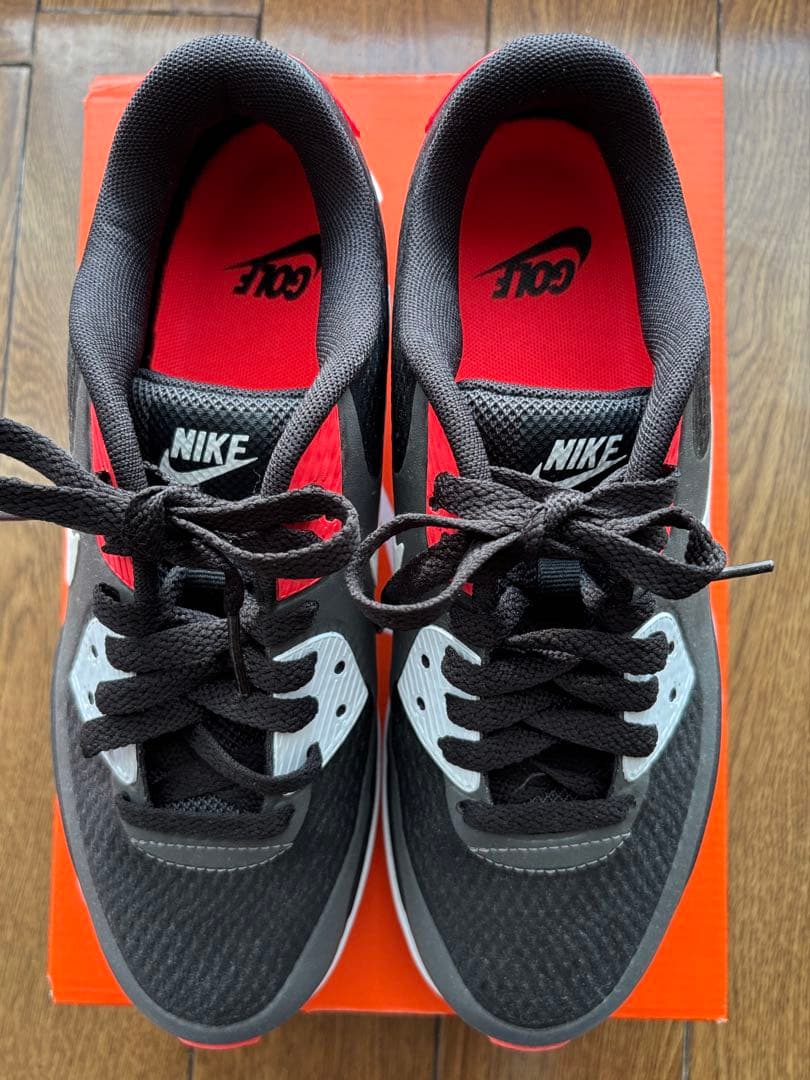 Nike Air Max ゴルフシューズ 女性用 黒/赤/白