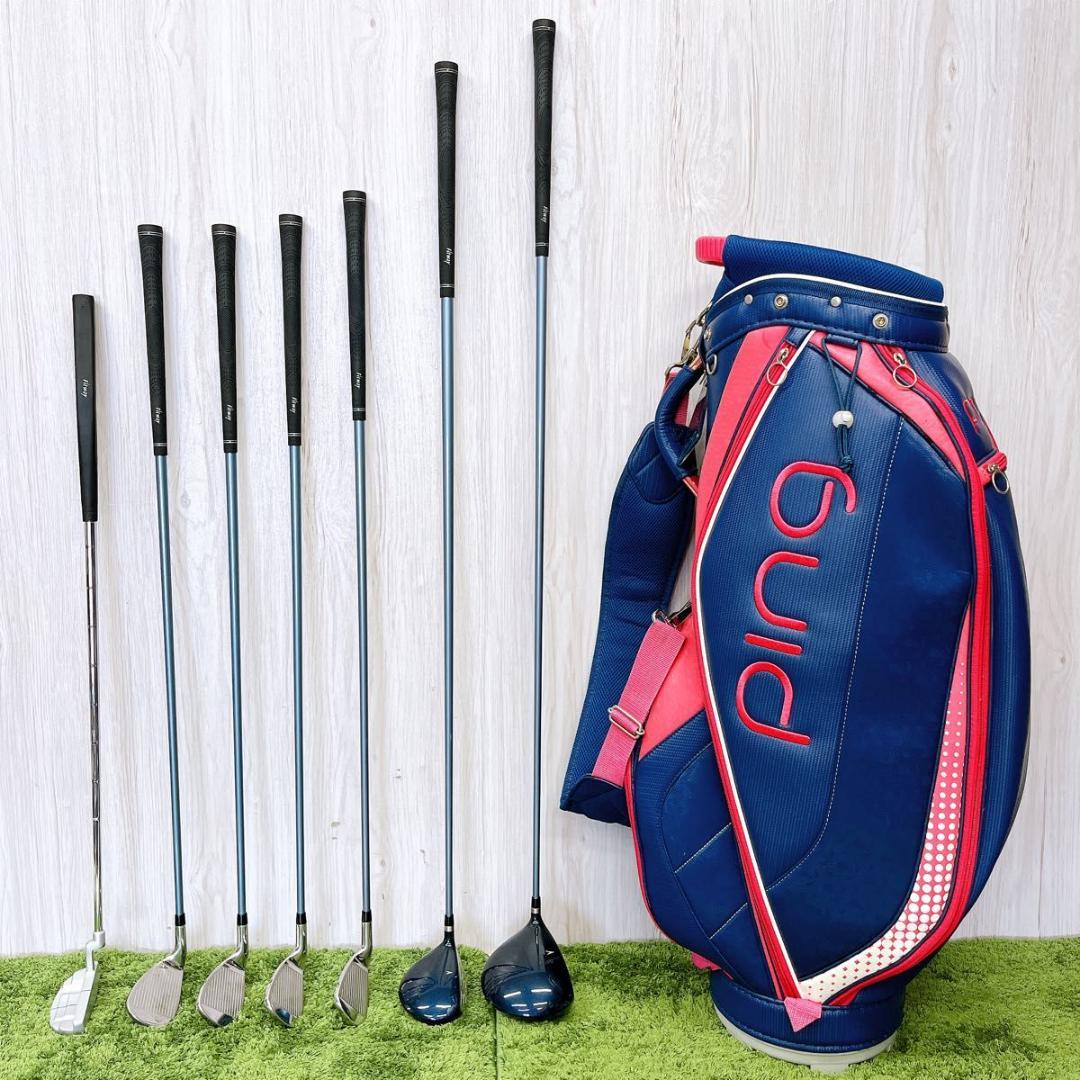 Fitway PING レディースゴルフクラブ 7本 ハーフセット FLEX L