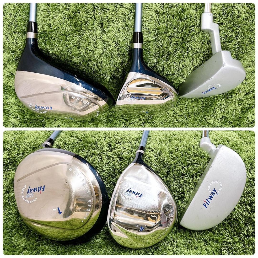Fitway PING レディースゴルフクラブ 7本 ハーフセット FLEX L