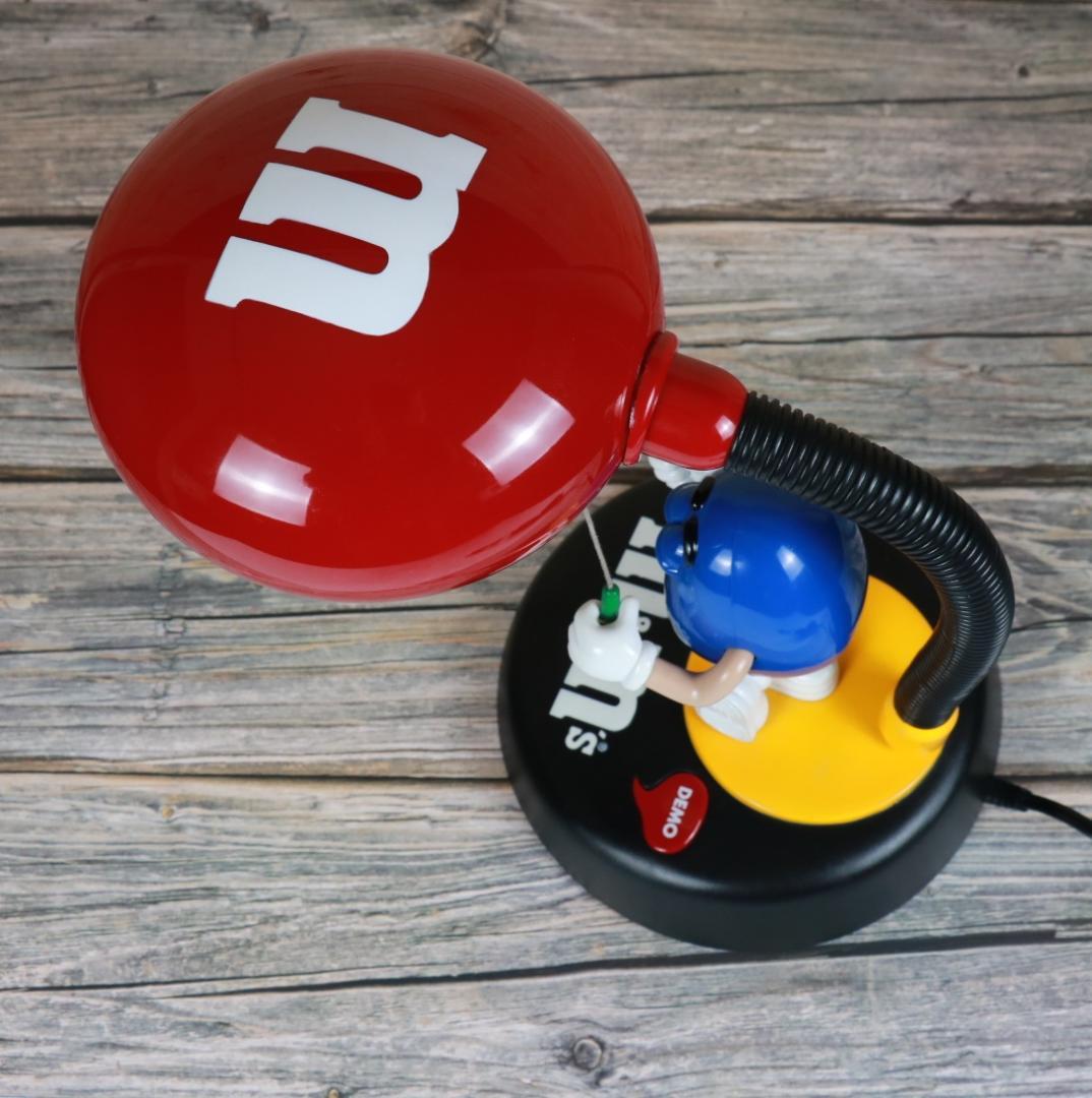 m&m's エムアンドエムズ ビンテージ トーキング デスクトップライト ランプ