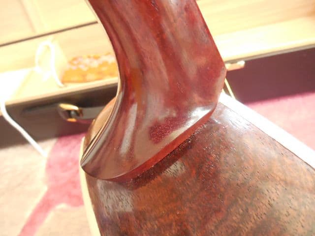 遺品整理 三味線 三絃 本体 地唄 バチ 紅木 あやすぎ胴 桐箱 フルセット