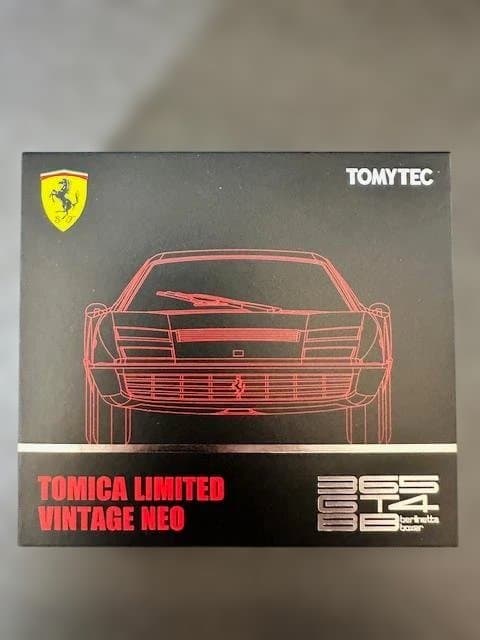 【未使用・TOMYTEC】フェラーリ 365 GT4 BB（赤/黒）