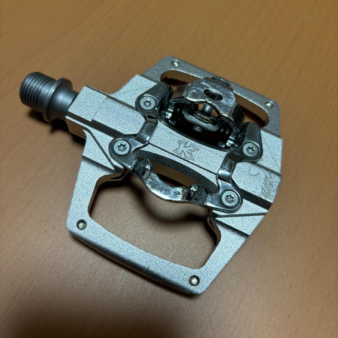 KCNC　KPED09 SPDクリート対応 ビンディングペダル シルバー