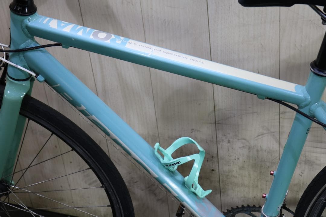 ビアンキ ROMA II 700C アルミ 24速 500mm クロス 水色