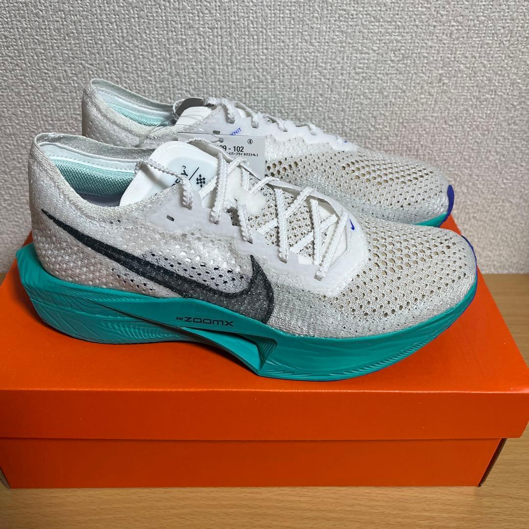 新品 ZOOMX VAPORFLY NEXT% 3 JADE 28cm