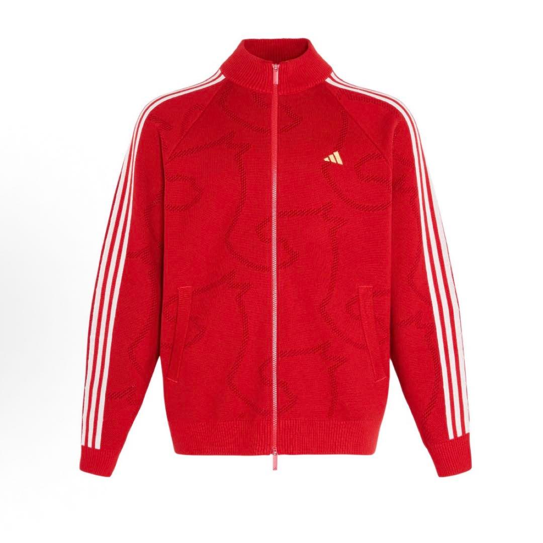 海外限定L Adidas 3 STRIPES ジャケット 干支KE4062