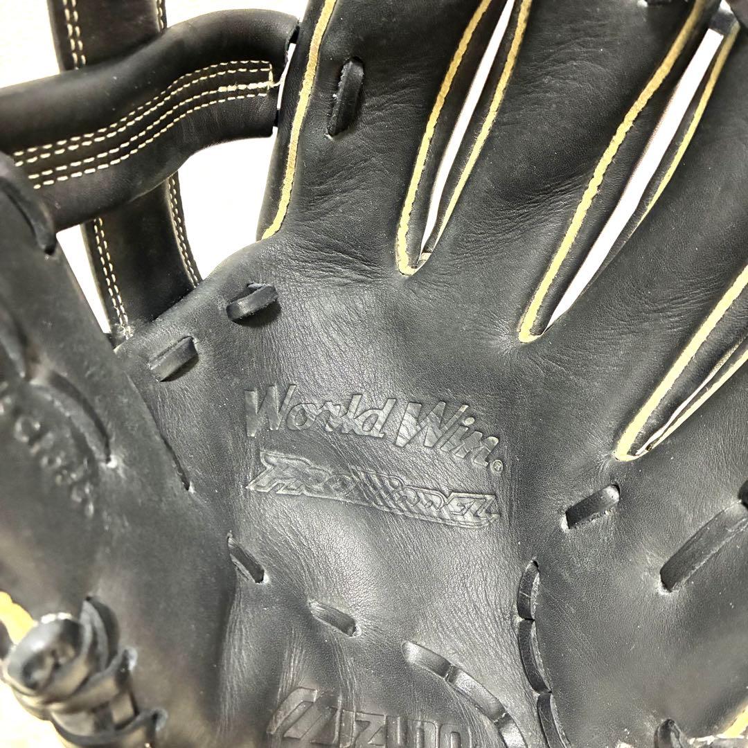 【美品】旧ロゴ ミズノWorld Win Pro Model 軟式グローブ