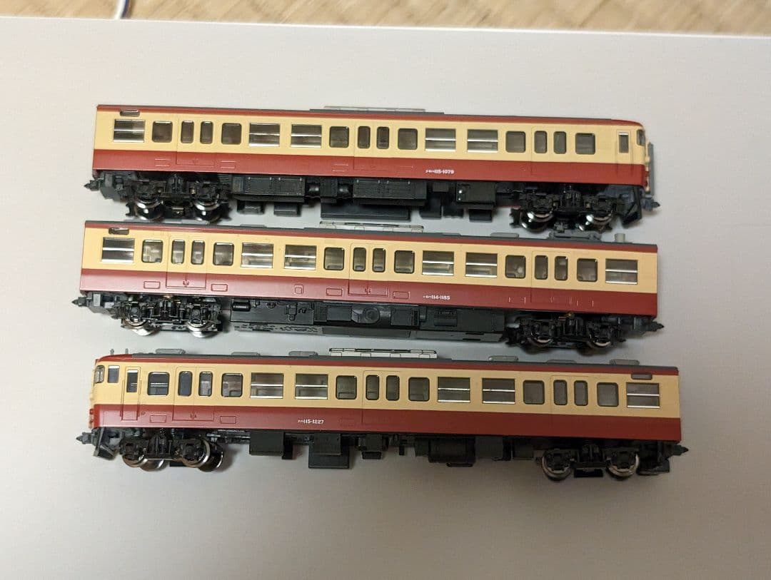 TOMIX 98418 JR 115-1000系近郊電車(懐かしの新潟色)
