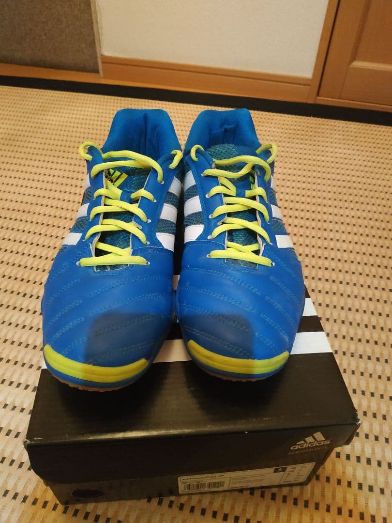 adidas SOLDIERO サッカーシューズ 青/黄