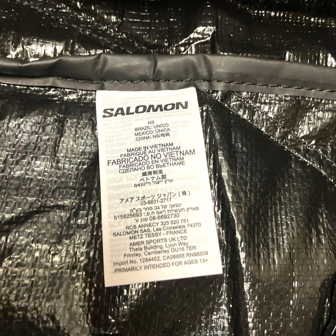 極美品　サロモン　SALOMON スキーケース　スキーバッグ　黒　ブラック