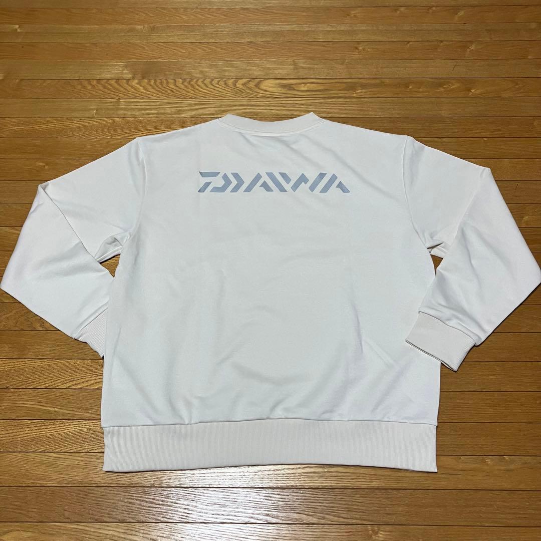 DAIWA別注DANROTECH(R)クールネックロゴスウェット ナチュラル M