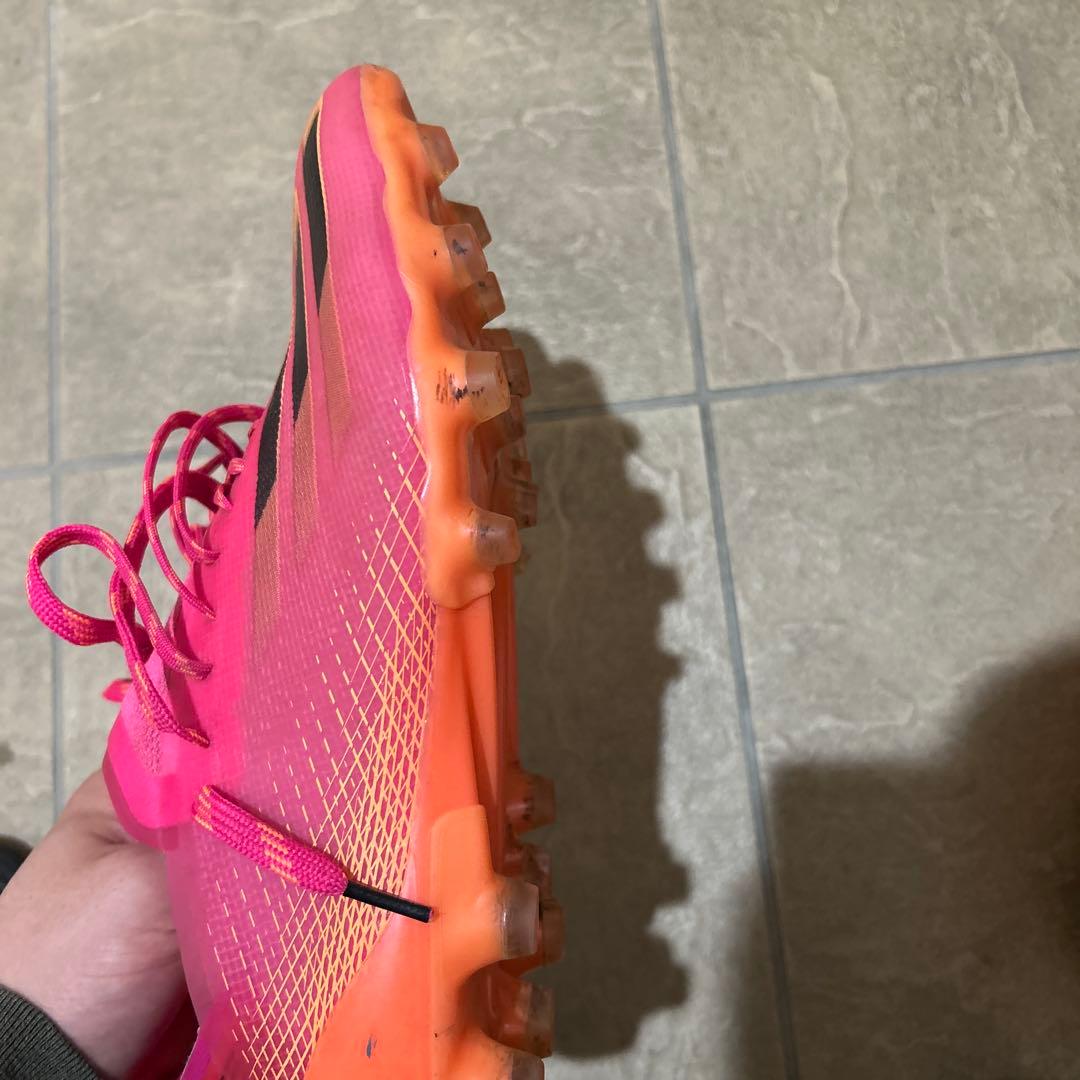 adidas X ピンク サッカーシューズ FG