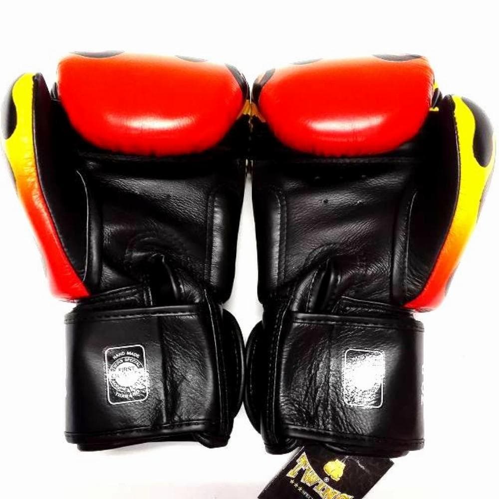 新品 正規 TWINS 本格ボクシンググローブ 本革製 サイズ選択 F黒