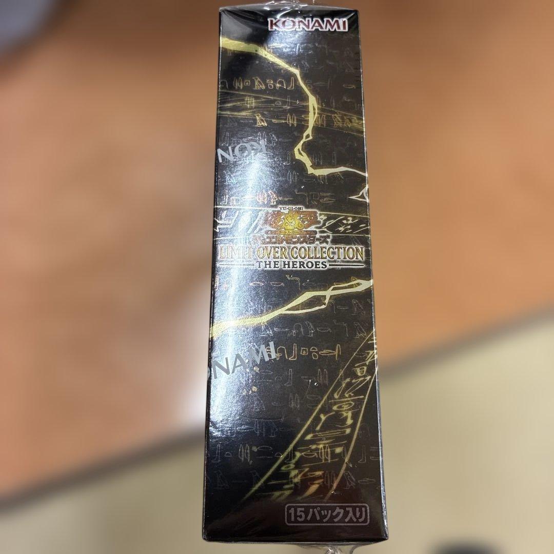 【新品】遊戯王 リミットオーバーコレクションヒーローズ BOX シュリンク付き