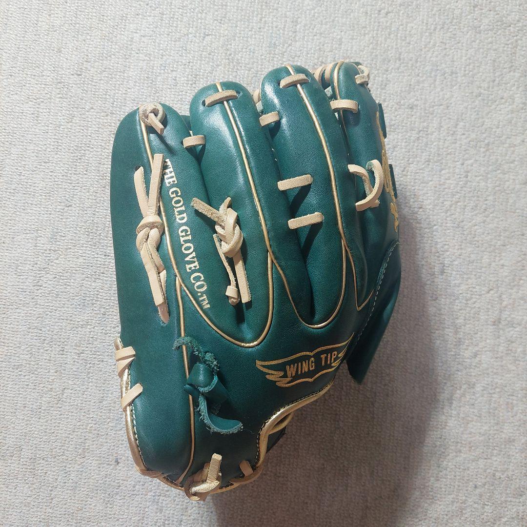 ローリングス Rawlings グローブグラブ　グリーン緑色大幅値引有　廃盤品