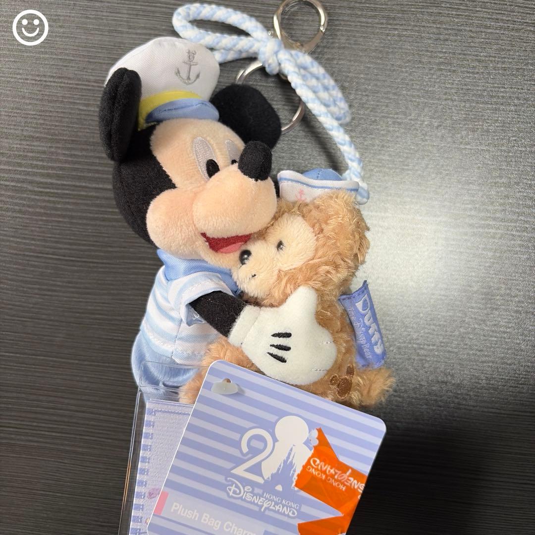 【こちらの子です】香港ディズニー ダッフィー ミッキー セーラー 春 チャーム