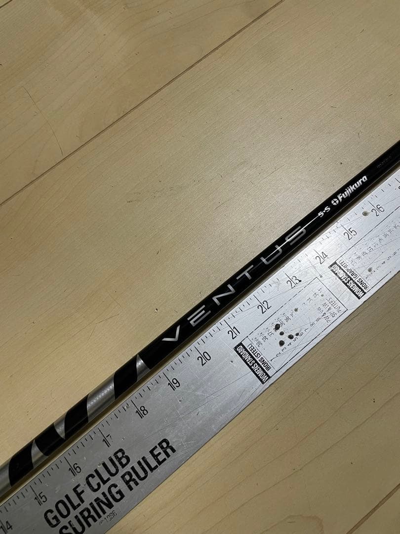 270 フジクラ　ベンタスブラック　5S ピンスリーブ付　ドライバー用