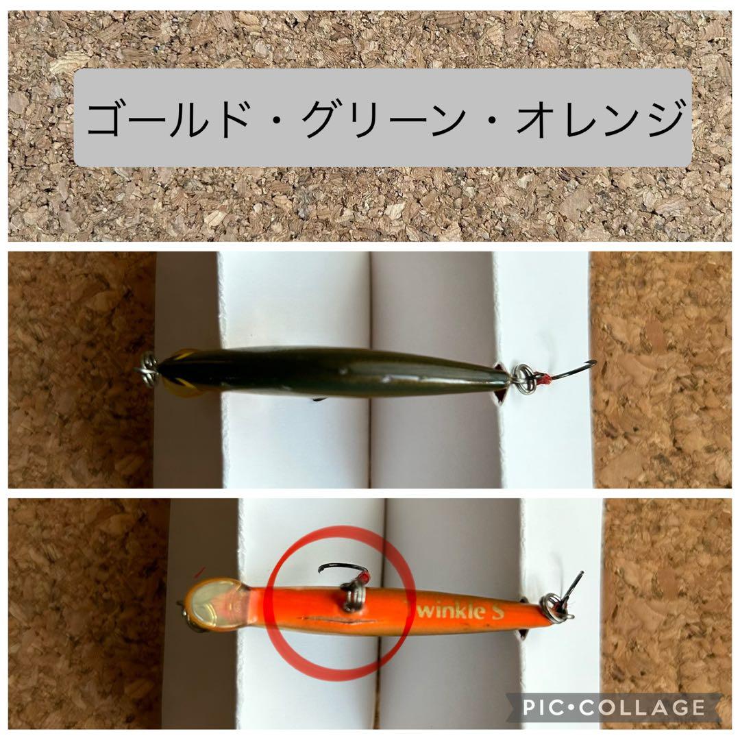 ツインクル　シンキング　ミノー・プラグ 45mm 6個 Twinkle 渓流　湖